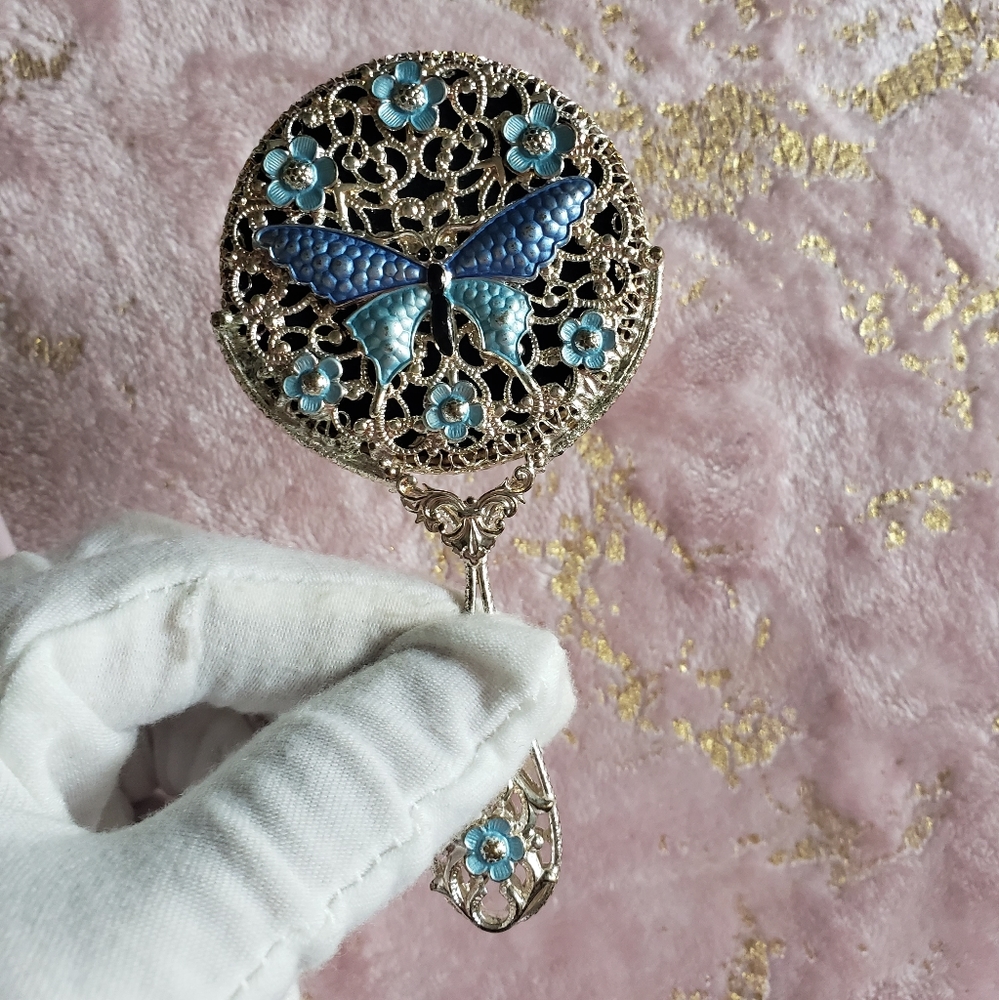 VTG MIRROR | Small Butterfly Hand Mirror - Picture 12 of 15